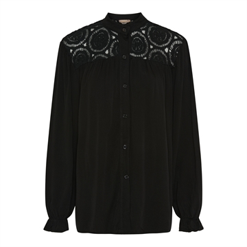 Marta Du Chateau Mdc Jacklyn Shirt 5853 Black Skjorte